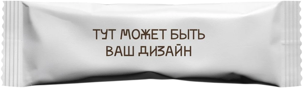 Белый флоупак под дизайн заказчика